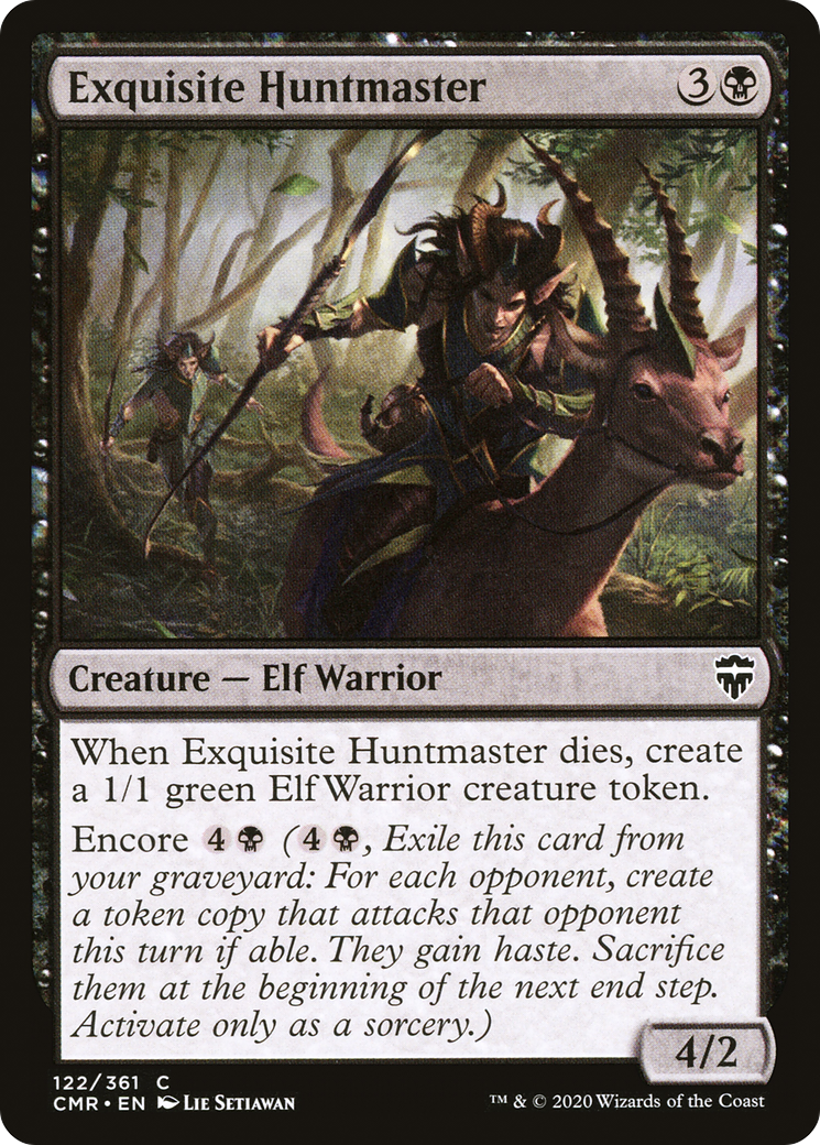 {C} Exquisite Huntmaster [Commander Legends][CMR 122]