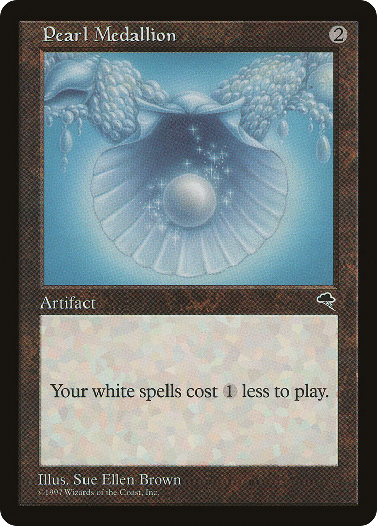 {R} Pearl Medallion [Tempest][TMP 300]