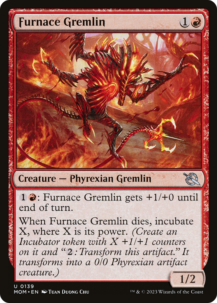 {C} Furnace Gremlin [March of the Machine][MOM 139]