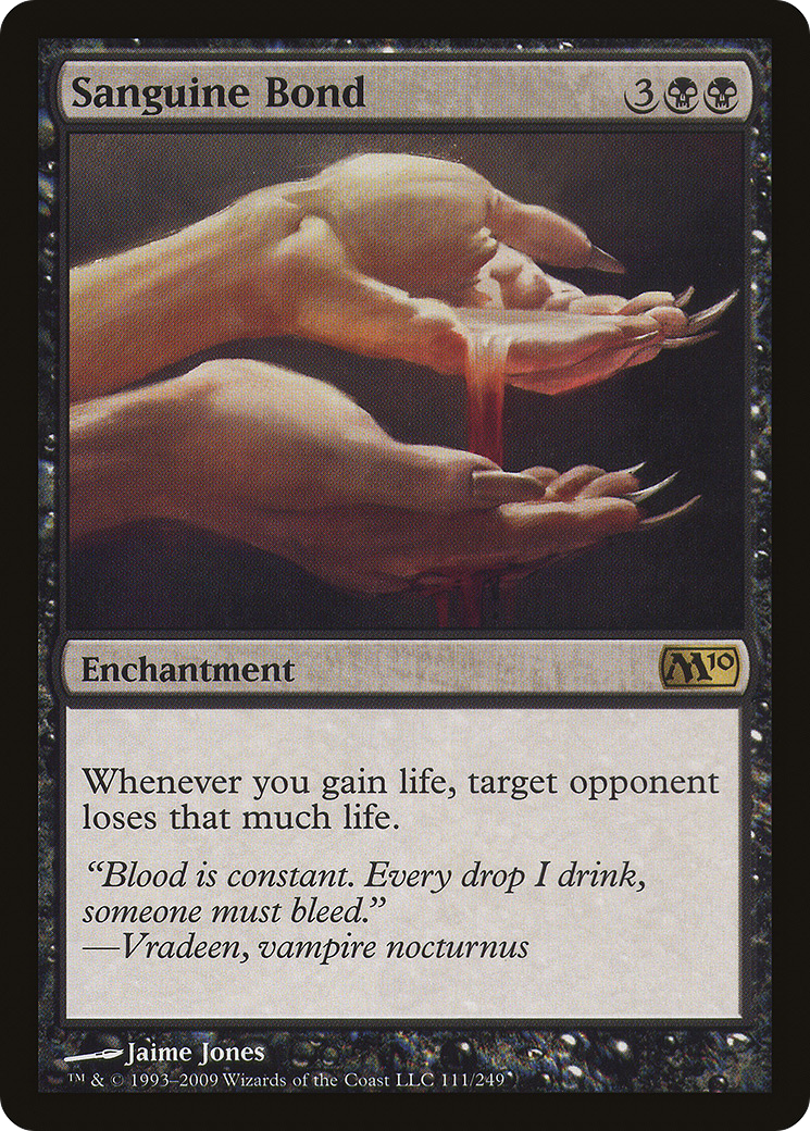 {R} Sanguine Bond [Magic 2010][M10 111] - Misty Mountain Games