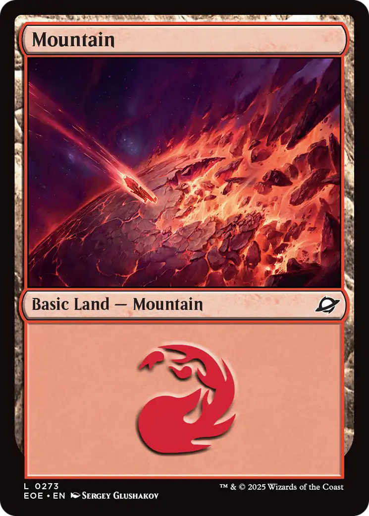 {@@ EOE B} Mountain (0273) [Edge of Eternities][EOE 273]