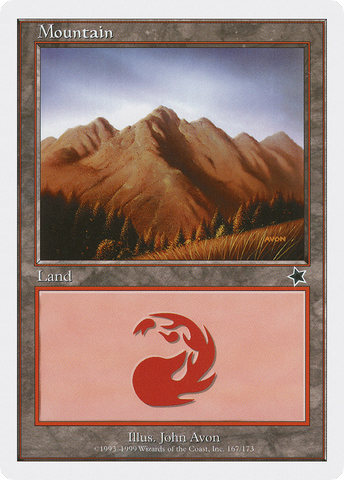 {B}[S99 167] Mountain (167) [Starter 1999]