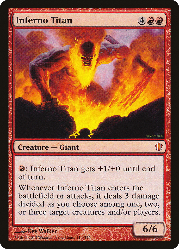 {R} Inferno Titan [Commander 2013][C13 114] - Misty Mountain Games