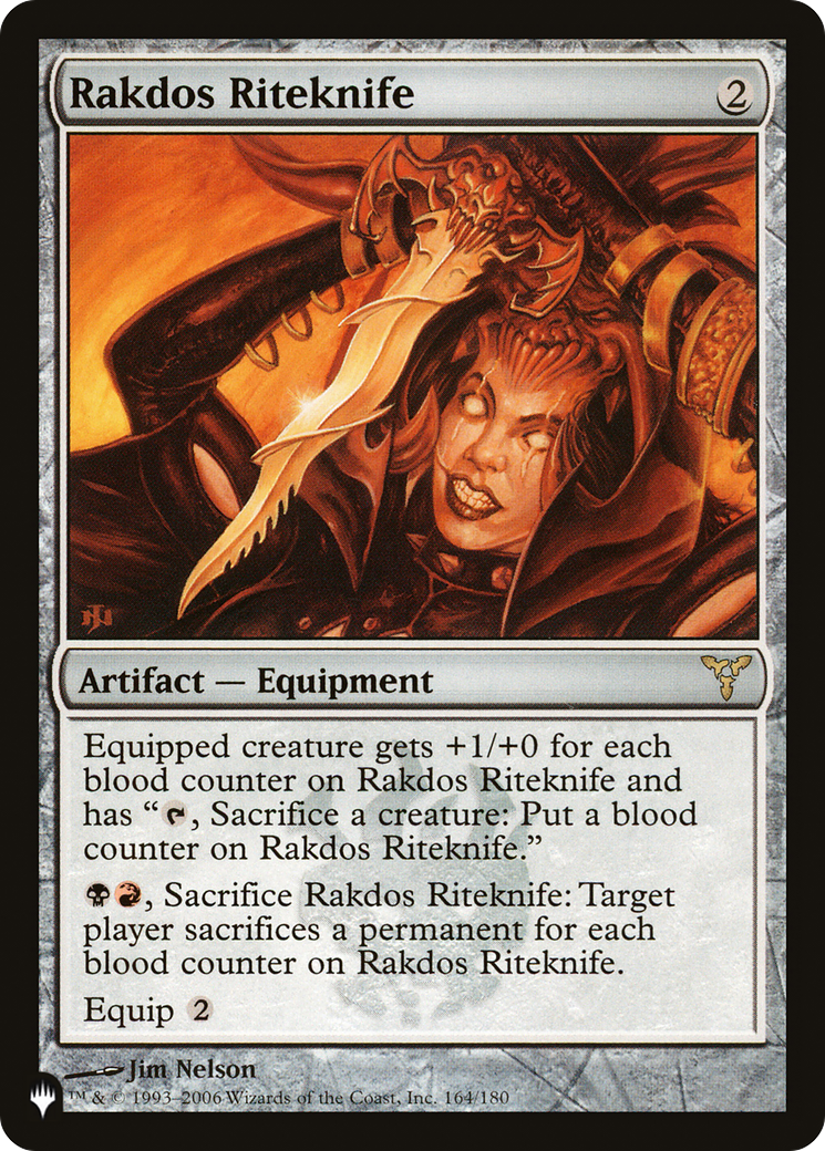 Rakdos Riteknife [LIST DIS-164]