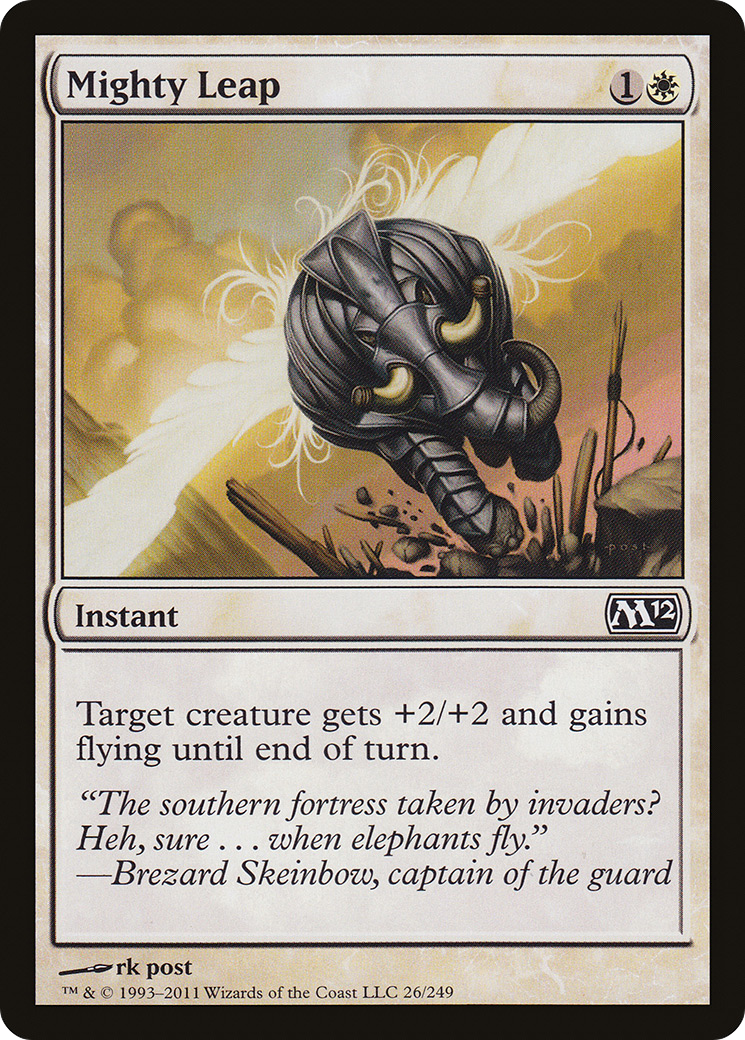 {C} Mighty Leap [Magic 2012][M12 026]