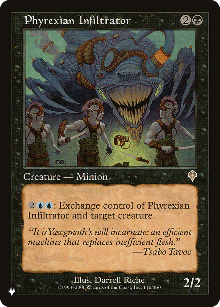 Phyrexian Infiltrator [LIST INV-116]