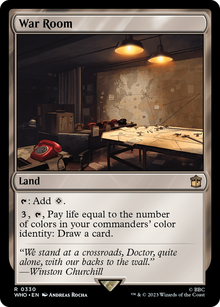{R} War Room [Doctor Who][WHO 330]