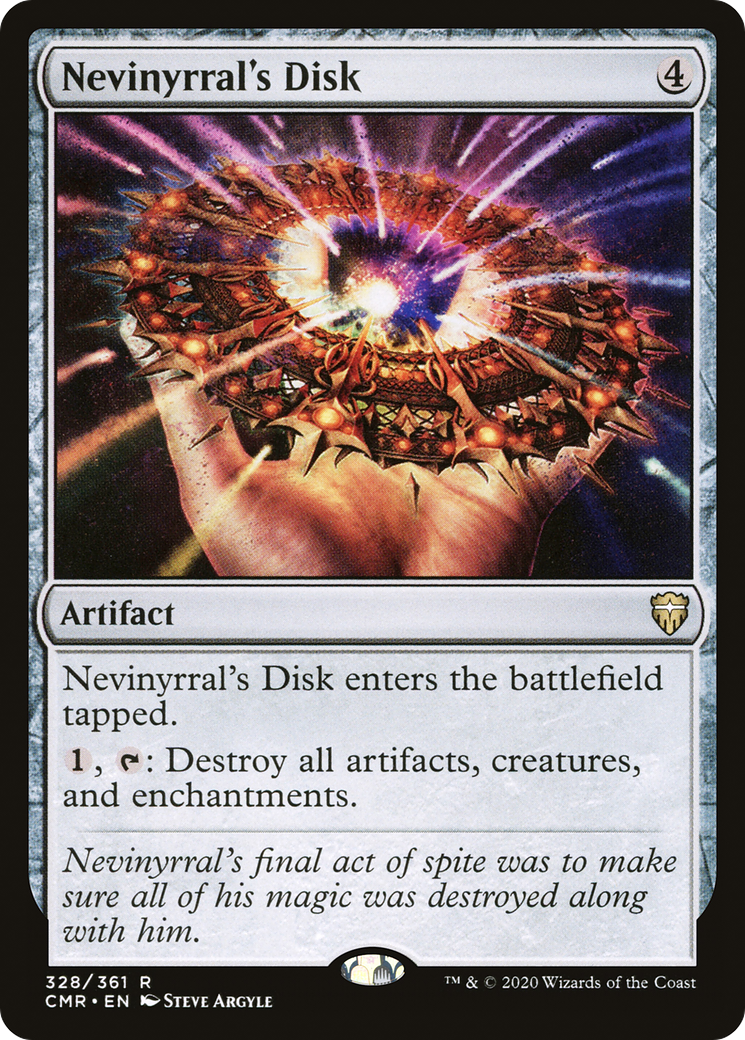 {R} Nevinyrral's Disk [Commander Legends][CMR 328]