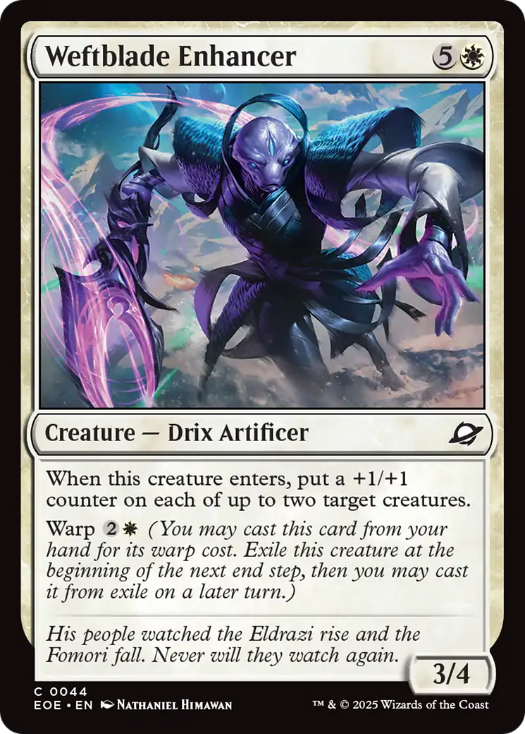 {@@ EOE C} Weftblade Enhancer [Edge of Eternities][EOE 044]