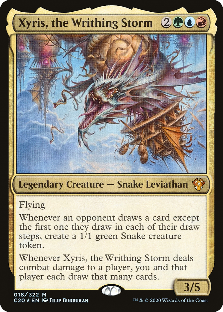 {R} Xyris, the Writhing Storm [Commander 2020][C20 018]
