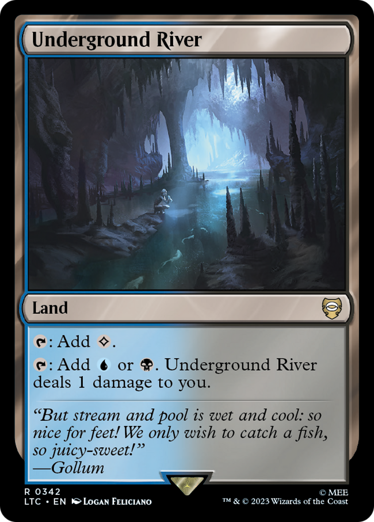{R} Underground River [The Lord of the Rings: Tales of Middle-Earth Commander][LTC 342]