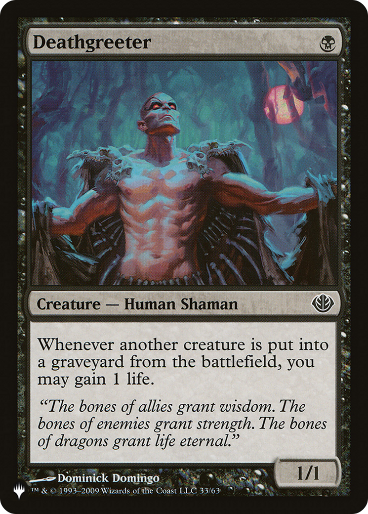 Deathgreeter [LIST 33/63]
