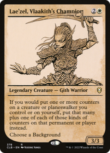 {R} Lae'zel, Vlaakith's Champion (Showcase) [Commander Legends: Battle for Baldur's Gate][CLB 378]