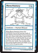 {C} Blurry Visionary [Mystery Booster 2 Playtest Cards][MB2 PLAYTEST]