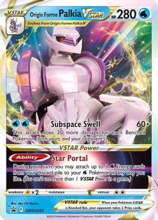 [PKM-R] Origin Forme Palkia VSTAR (SWSH254) [Sword & Shield: Black Star Promos]
