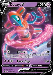 [PKM] Deoxys V (SWSH266) [Sword & Shield: Black Star Promos]