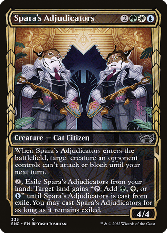 {C} Spara's Adjudicators (Showcase Golden Age) [Streets of New Capenna][SNC 335]