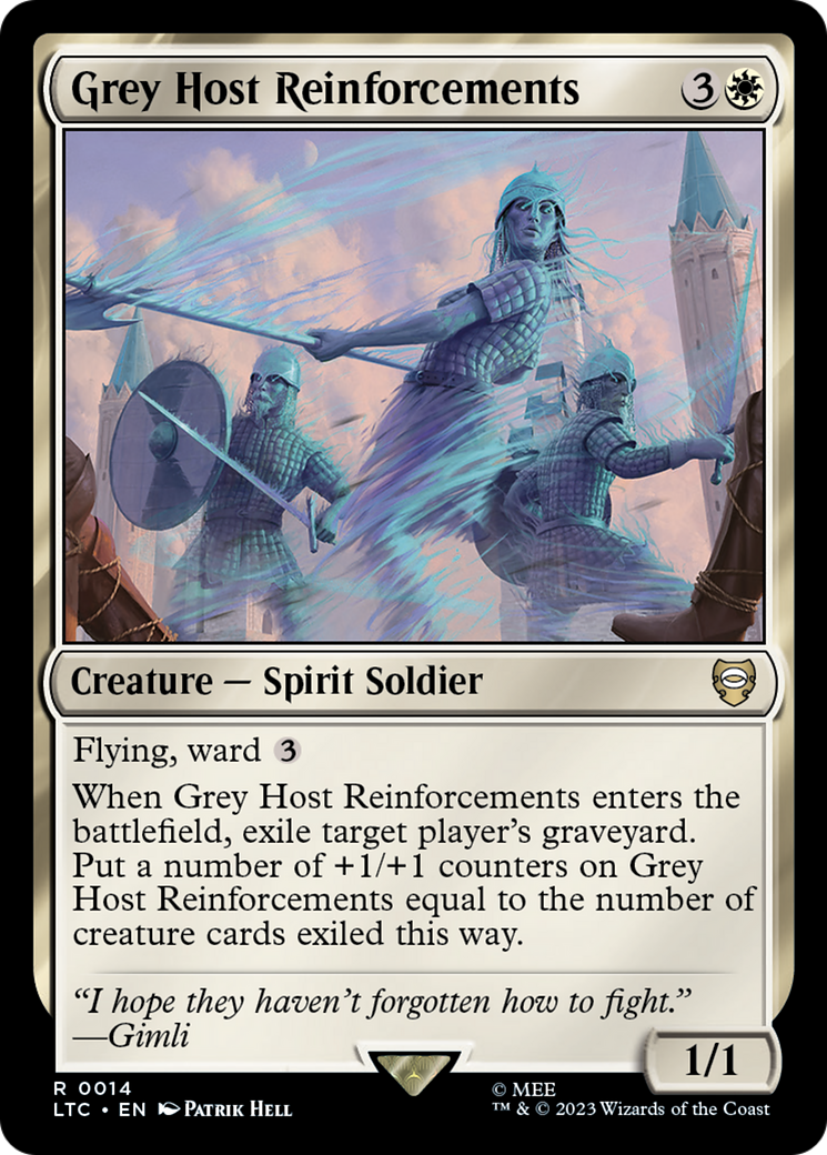 {R} Grey Host Reinforcements [The Lord of the Rings: Tales of Middle-Earth Commander][LTC 014]