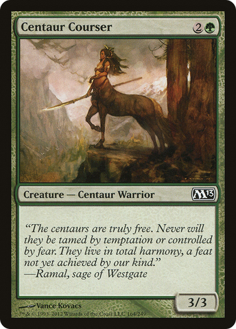 {C} Centaur Courser [Magic 2013][M13 164]