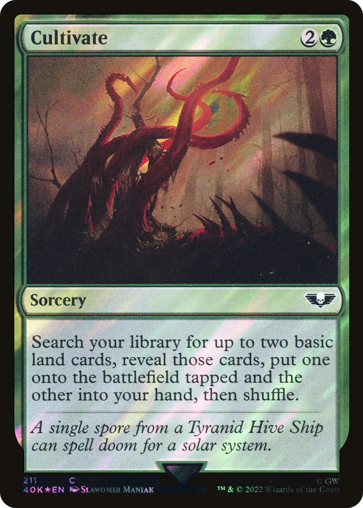 {C} Cultivate (Surge Foil) [Universes Beyond: Warhammer 40,000][SF 40K 211]