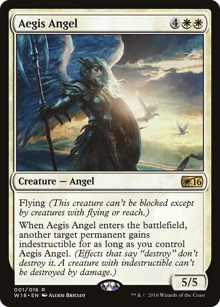 {R} Aegis Angel [Welcome Deck 2016][W16 001]