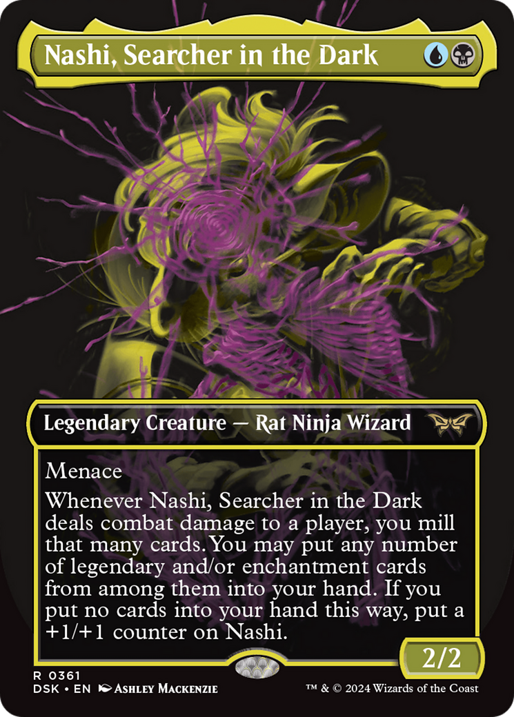 {@R} Nashi, Searcher in the Dark (Showcase) [Duskmourn: House of Horror][DSK 361]