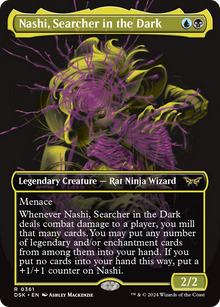 {@R} Nashi, Searcher in the Dark (Showcase) [Duskmourn: House of Horror][DSK 361]