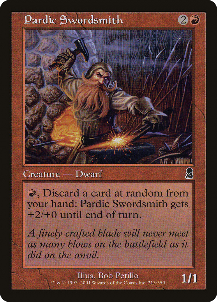 {C} Pardic Swordsmith [Odyssey][ODY 213]
