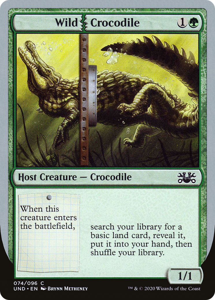 {C} Wild Crocodile [Unsanctioned][UND 074]