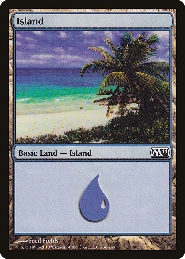 {B}[M11 236] Island (236) [Magic 2011]