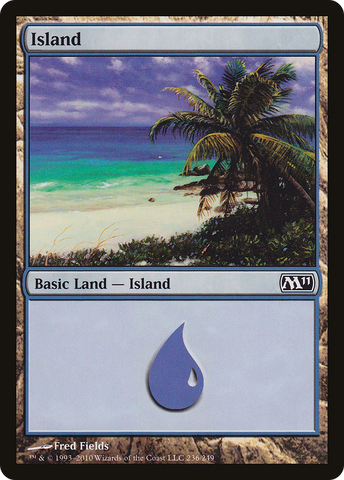 {B}[M11 236] Island (236) [Magic 2011]