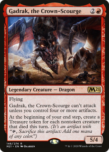 {R} Gadrak, the Crown-Scourge [Core Set 2021][M21 146]
