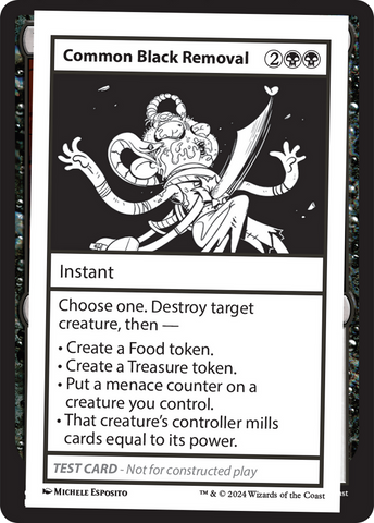 {C} Common Black Removal [Mystery Booster 2 Playtest Cards][MB2 PLAYTEST]