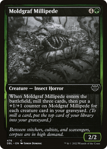 {C} Moldgraf Millipede [Innistrad: Double Feature][DBL 476]