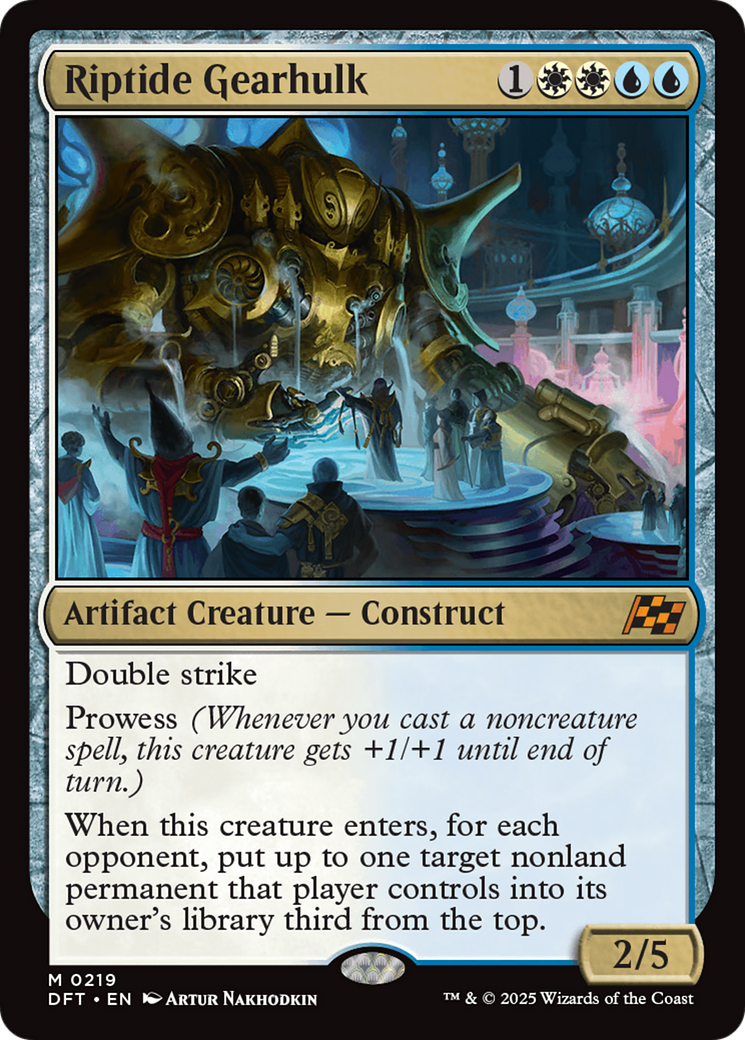 {@R} Riptide Gearhulk [Aetherdrift][DFT 219]