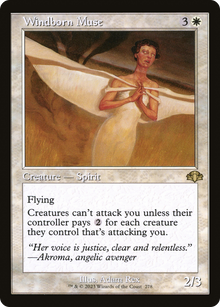 {R} Windborn Muse (Retro) [Dominaria Remastered][DMR 278]