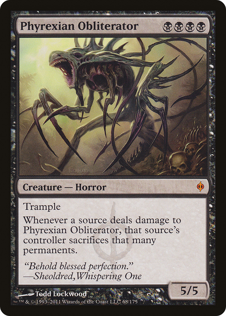{R} Phyrexian Obliterator [New Phyrexia][NPH 068]