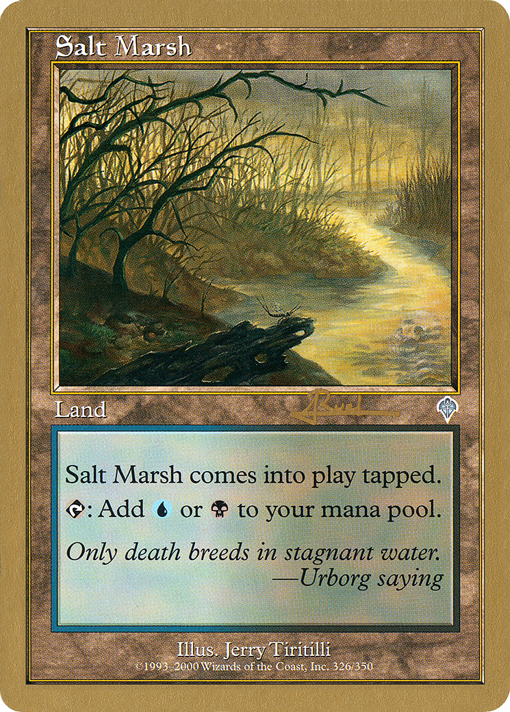 {C} Salt Marsh (Antoine Ruel) [World Championship Decks 2001][GB WC01 AR326]