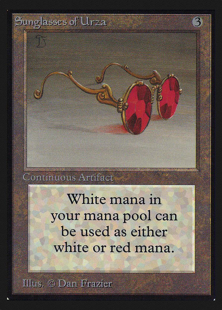 {R} Sunglasses of Urza [International CollectorsÃ¢Â€Â™ Edition][GB CEI 272]