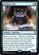 {R} Owlbear Cub [Commander Legends: Battle for Baldur's Gate Prerelease Promos][PR CLB 246]