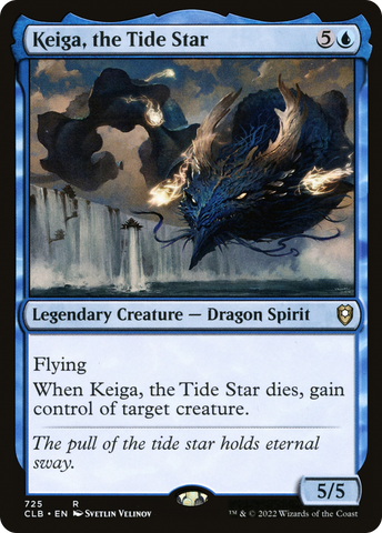 {R} Keiga, the Tide Star [Commander Legends: Battle for Baldur's Gate][CLB 725]