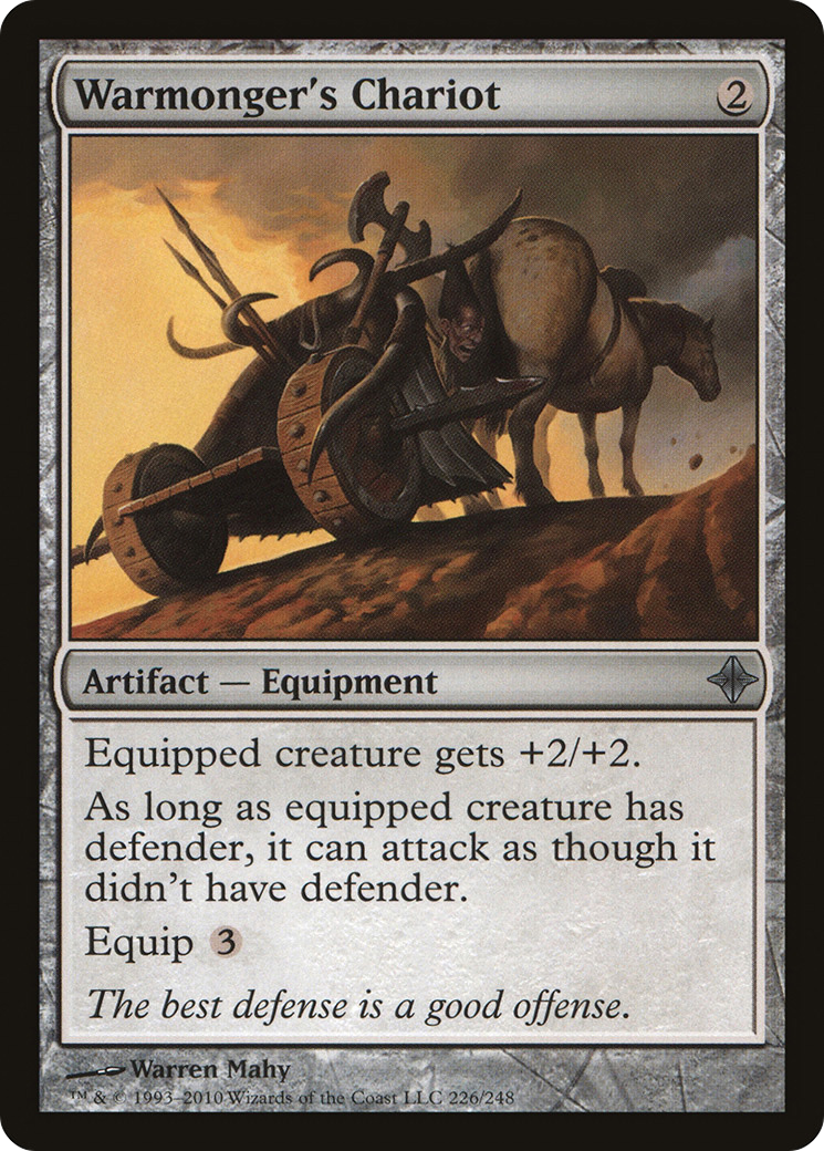 {C} Warmonger's Chariot [Rise of the Eldrazi][ROE 226]