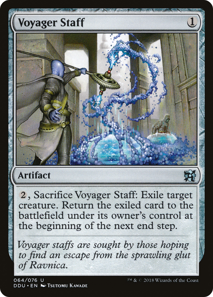 {C} Voyager Staff [Duel Decks: Elves vs. Inventors][DDU 064]