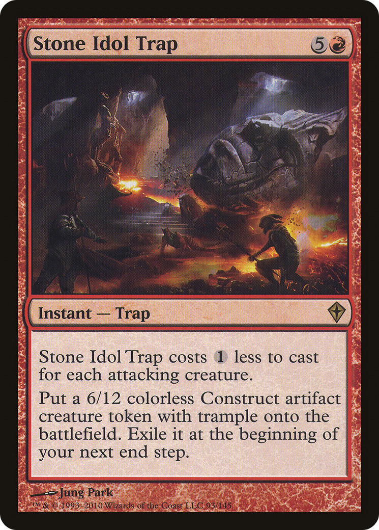 {R} Stone Idol Trap [Worldwake][WWK 093] - Misty Mountain Games