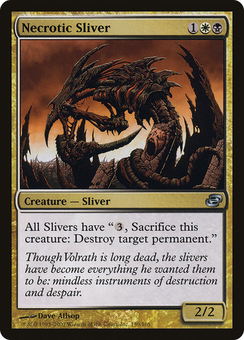 {C} Necrotic Sliver [Planar Chaos][PLC 159]