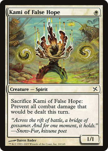 {C} Kami of False Hope [Betrayers of Kamigawa][BOK 010]