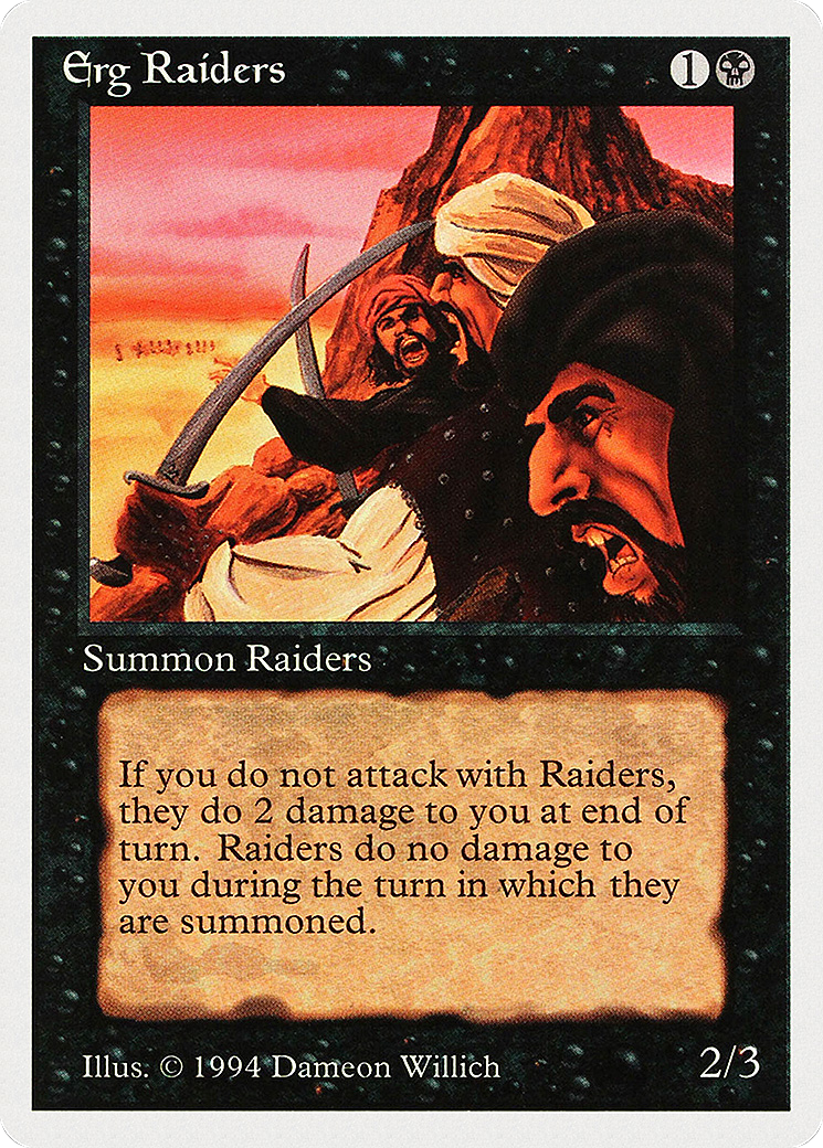 {C} Erg Raiders [Summer Magic / Edgar][SUM 109]