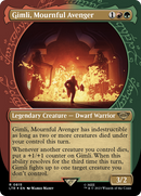 {R} Gimli, Mournful Avenger (Showcase) (Surge Foil) [The Lord of the Rings: Tales of Middle-Earth][LTR 815]