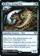 {R} Blex, Vexing Pest // Search for Blex [Strixhaven: School of Mages Prerelease Promos][PR STX 148]