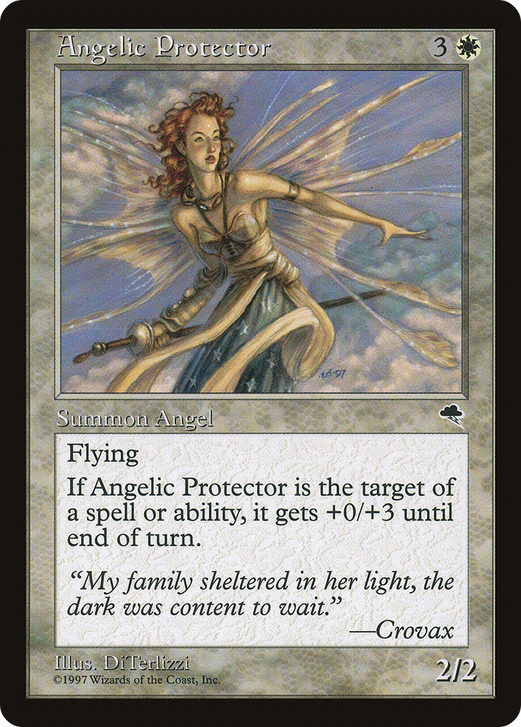 {C} Angelic Protector [Tempest][TMP 002]